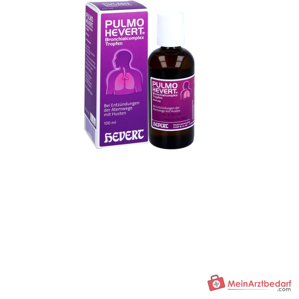 Hevert Pulmo Bronchialcomplex Tropfen, 100 ml