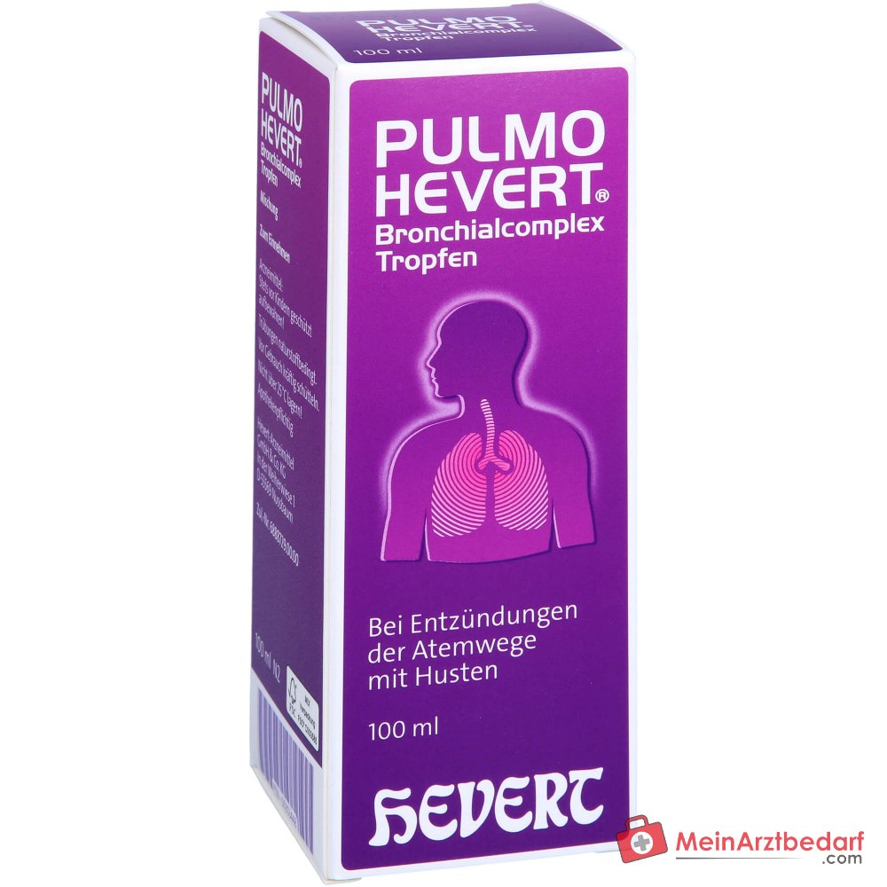Hevert Pulmo Bronchialcomplex Tropfen, 100 ml
