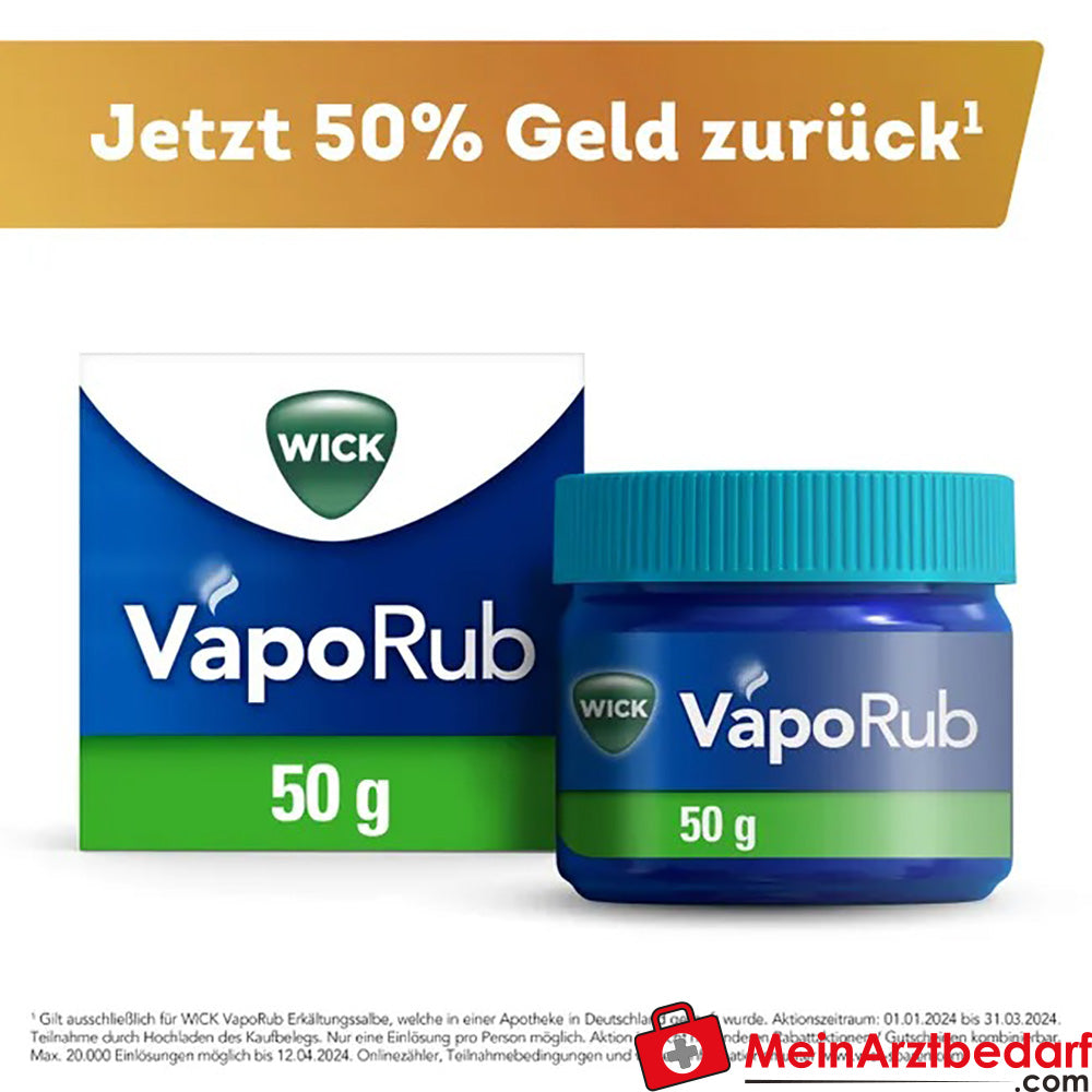 WICK VapoRub Erkältungssalbe.