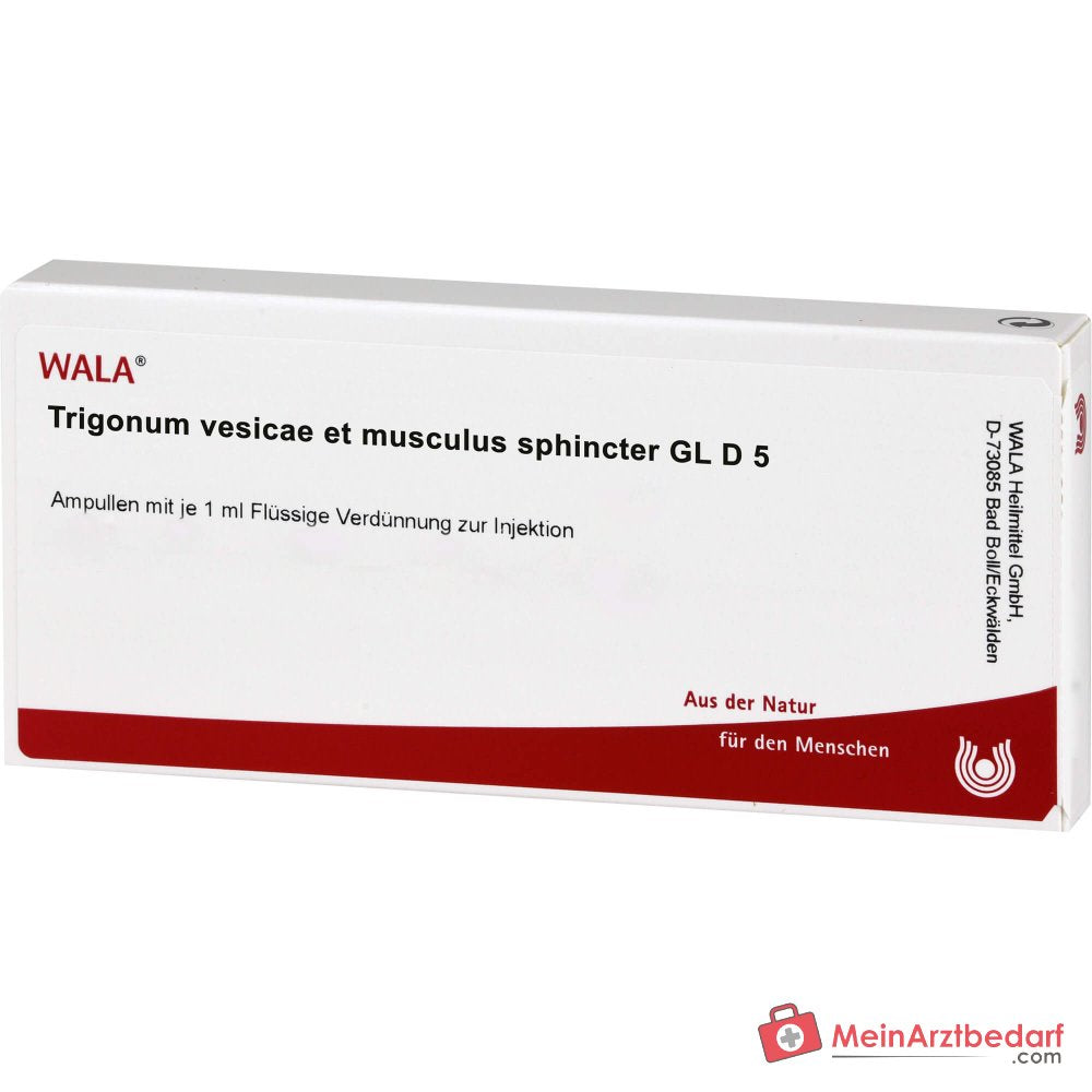 WALA Trigonum vesicae et Musculus sphincter Gl D5 Injektionslösung, 10 x 1 ml