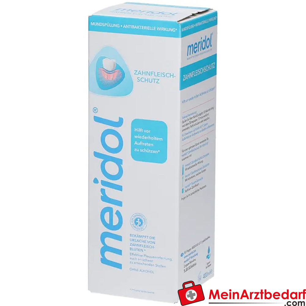meridol Zahnfleischschutz antibakterielle Mundspülung, 400ml.