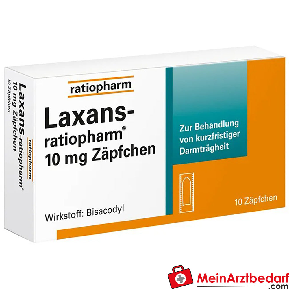 Laxans-ratiopharm® Zäpfchen.
