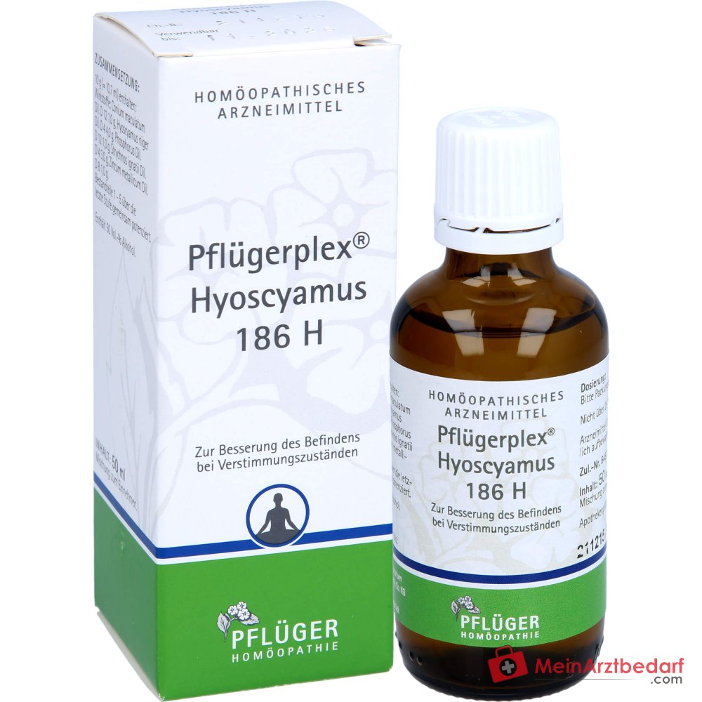 Pflügerplex Hyoscyamus 186 H homeopathisch geneesmiddel bolletjes