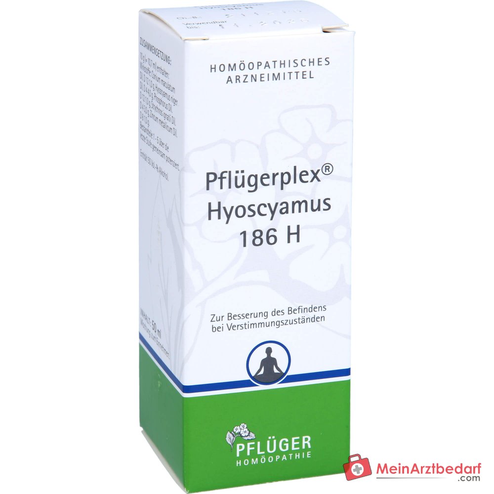 Pflügerplex Hyoscyamus 186 H homeopathisch geneesmiddel bolletjes