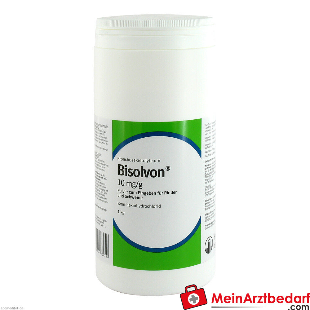 Bisolvon 10mg/g vet 1000 g.