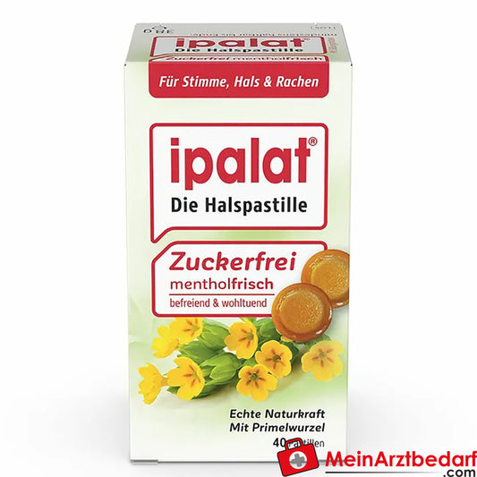 ipalat® Halspastillen zuckerfrei, 40 St..