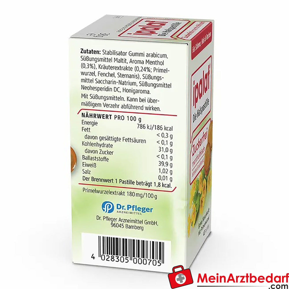 ipalat® Halspastillen zuckerfrei, 40 St..