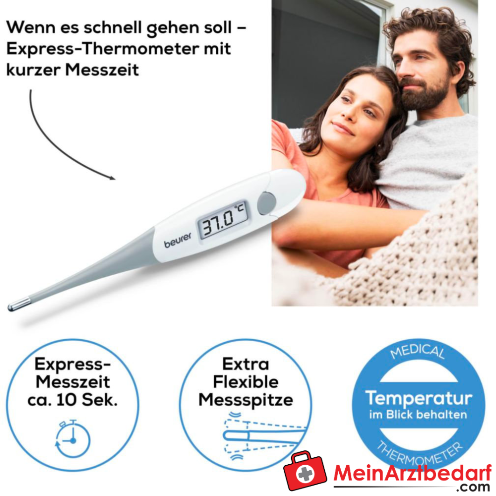 Beurer FT 15/1 Express-Thermometer.