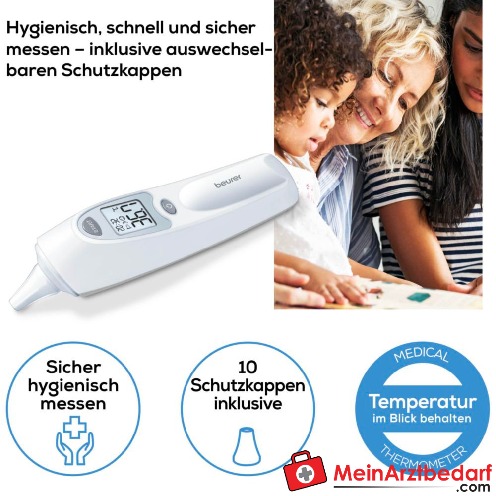 Beurer FT 58 Infrarot-Ohrthermometer.