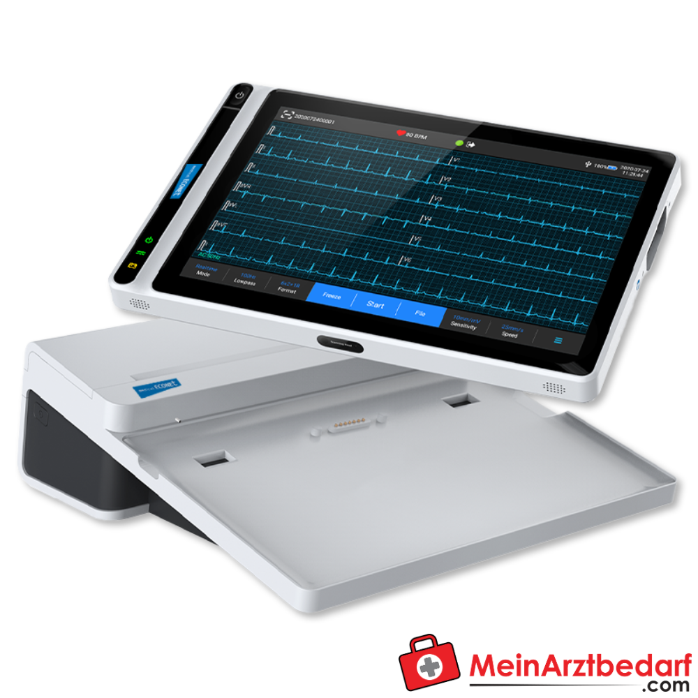 CARDIO M-PAD 10 inkl. Docking-Drucker.