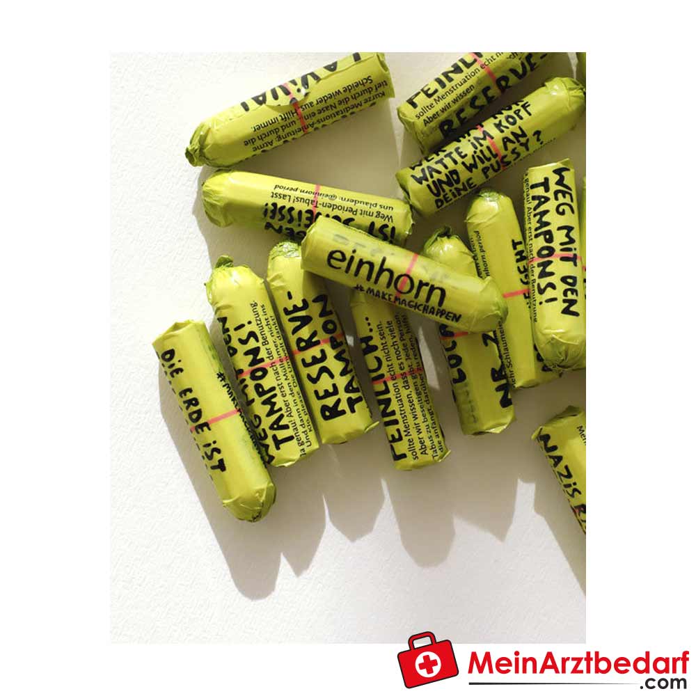 einhorn Tampons aus 100% Baumwolle, 16 St