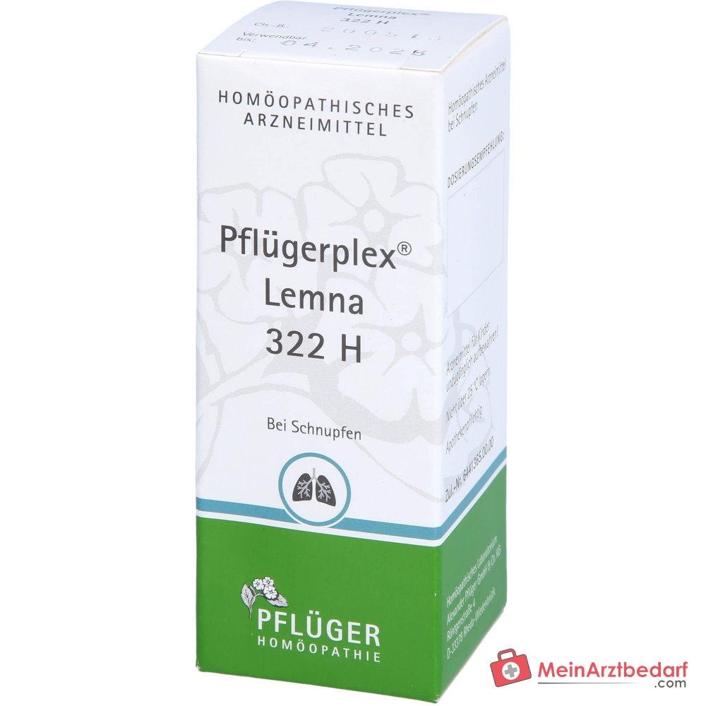 Pflügerplex Lemna 322 H Comprimés 100 St (Teucrium marum, Thuja occidentalis, Sanguinaria canadensis)