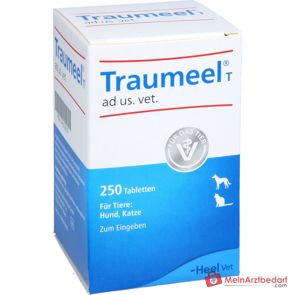 Traumeel T ad us. vet. comprimidos 250 unidades para perros y gatos