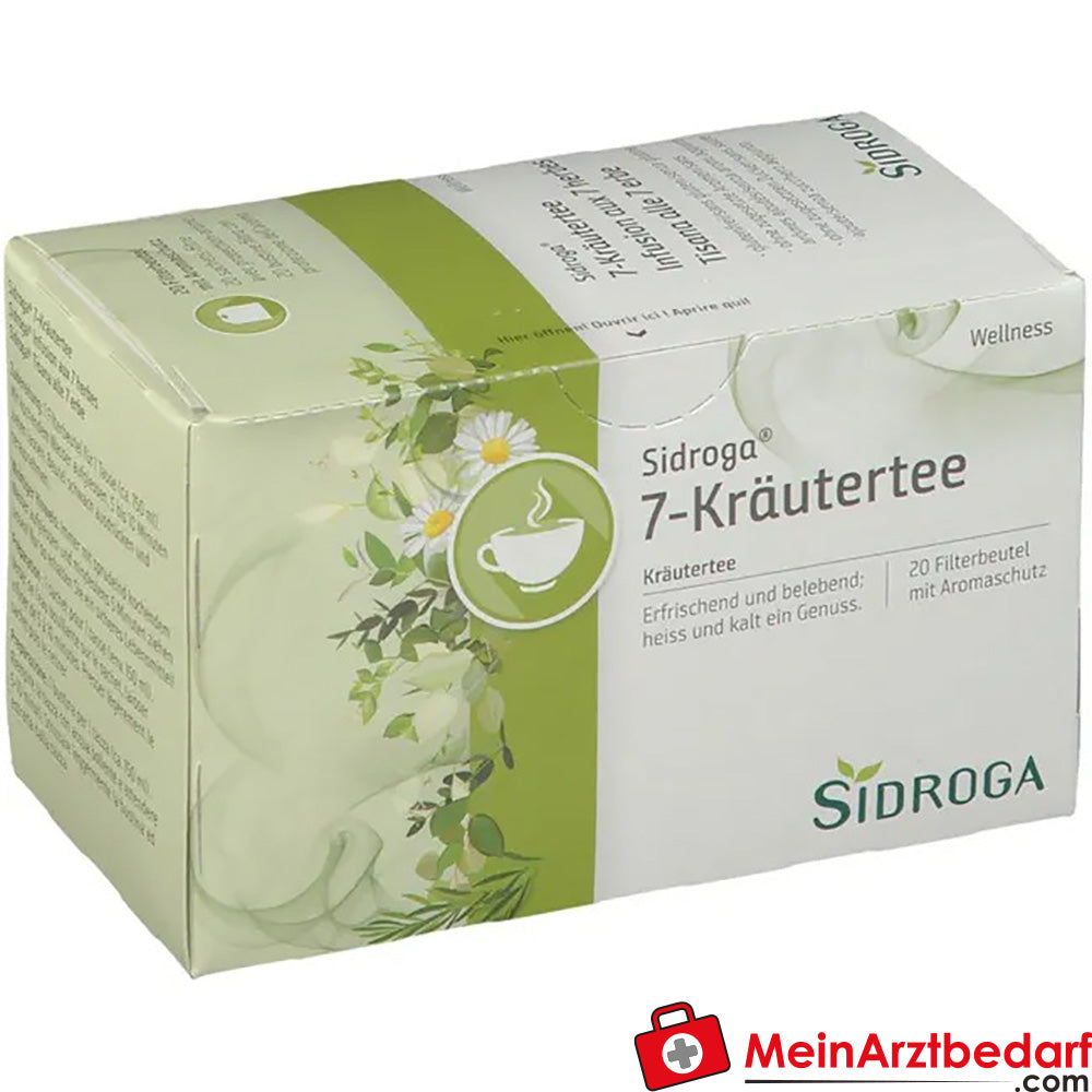 Sidroga® Wellness 7 Kräutertee, 40g.