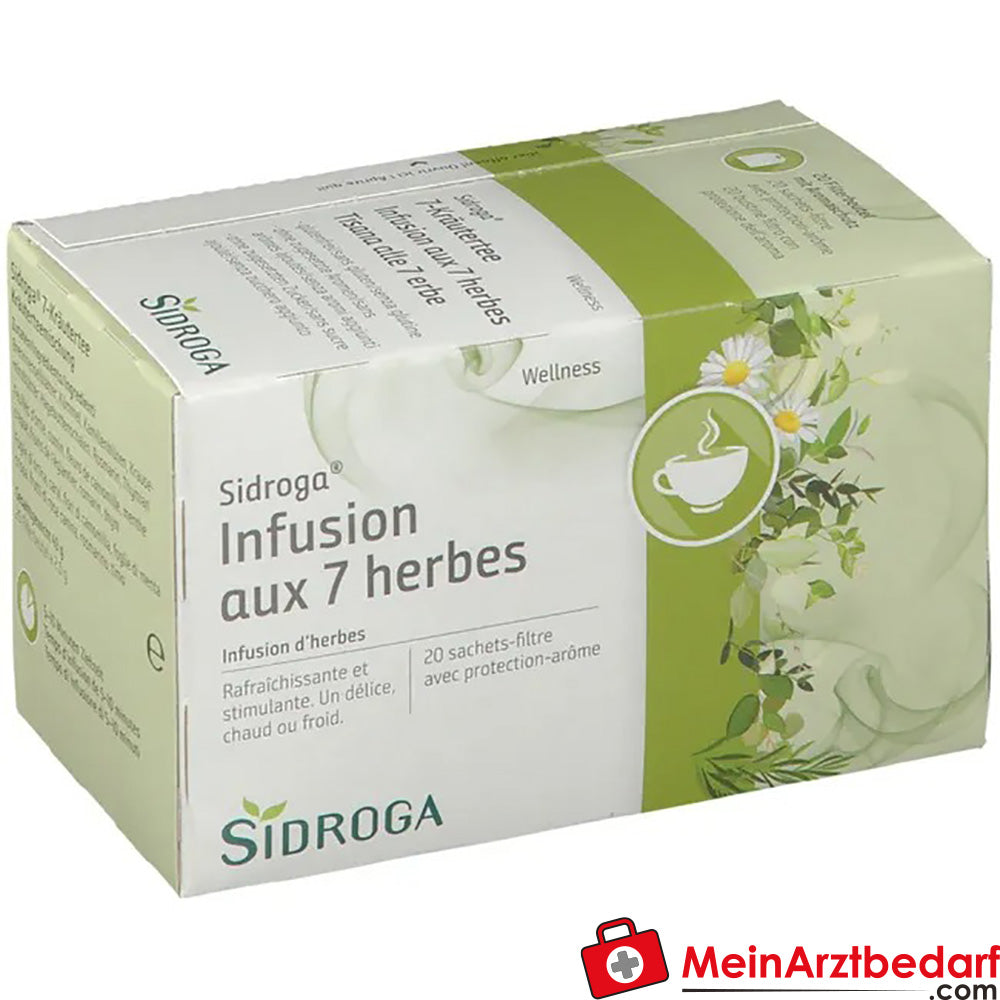 Sidroga® Wellness 7 Kräutertee, 40g.
