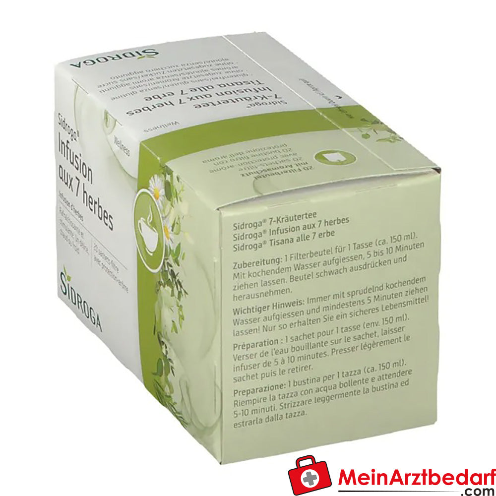 Sidroga® Wellness 7 Kräutertee, 40g.