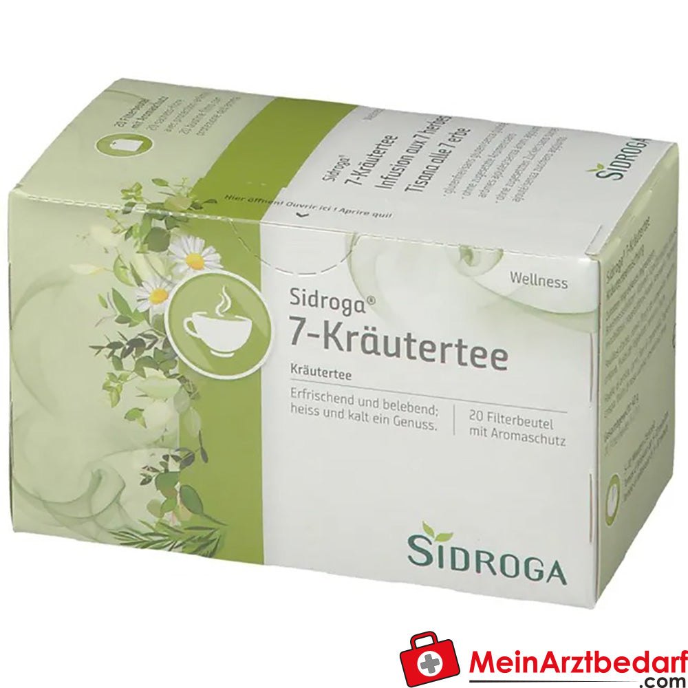 Sidroga® Wellness 7 Kräutertee, 40g.
