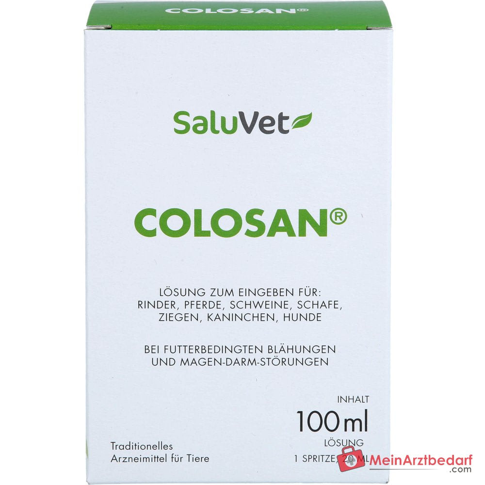 ColoSan oplossing voor oraal gebruik door dierenartsen met essentiële oliën en zwavel 100 ml