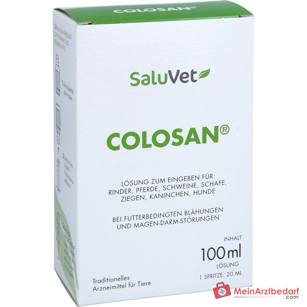 ColoSan oplossing voor oraal gebruik door dierenartsen met essentiële oliën en zwavel 100 ml