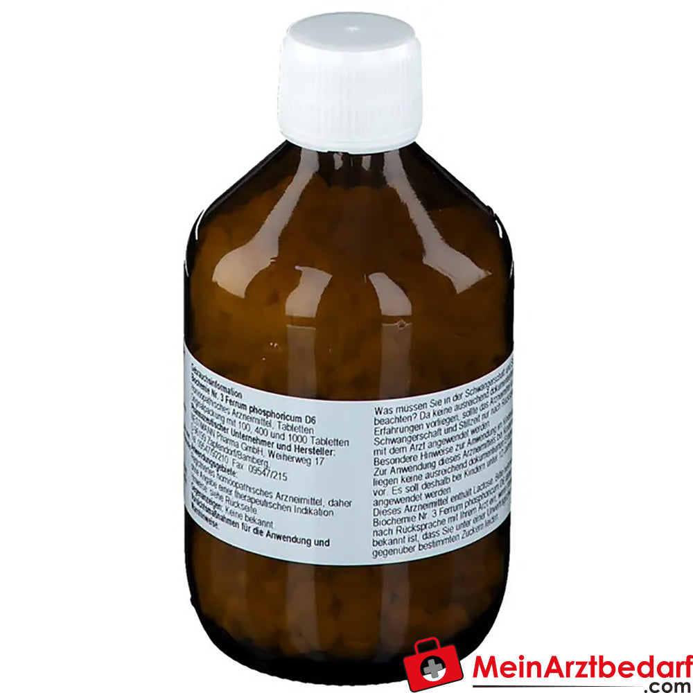 Biochemie 3 Ferrum phosphoricum D 6 Tabletten.