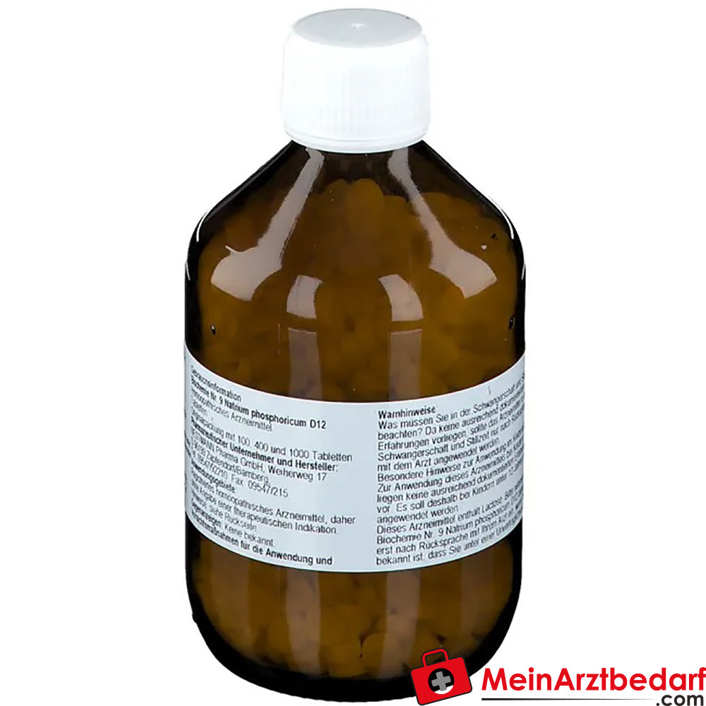 Biochemie 9 Natrium phosphoricum D 12 Tabletten.