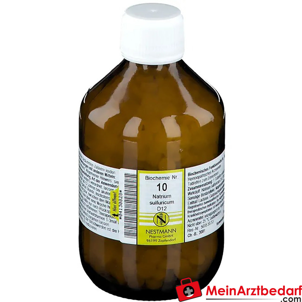 Biochemie 10 Natrium sulfuricum D12 Tabletten.