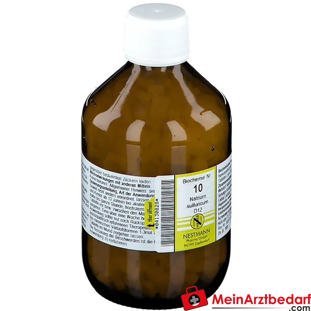 Biochemie 10 Natrium sulfuricum D12 Tabletten.