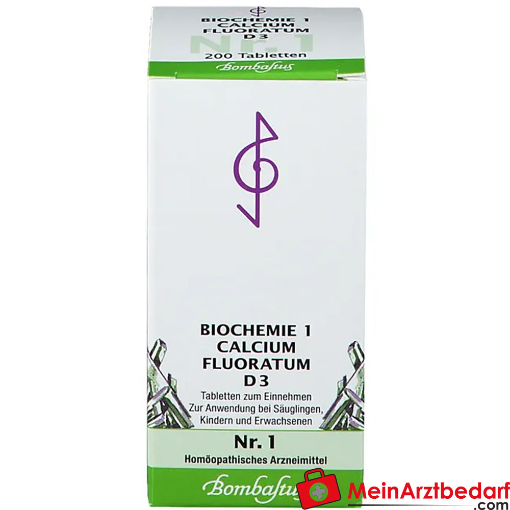 BIOCHEMIE 1 Calcium Fluoratum D3.