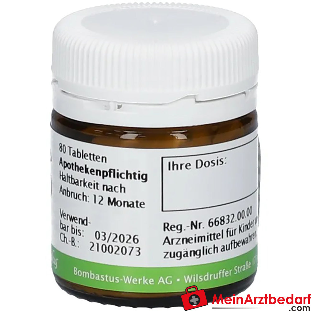 Bombastus Biochemie 1 Calcium fluoratum D6.