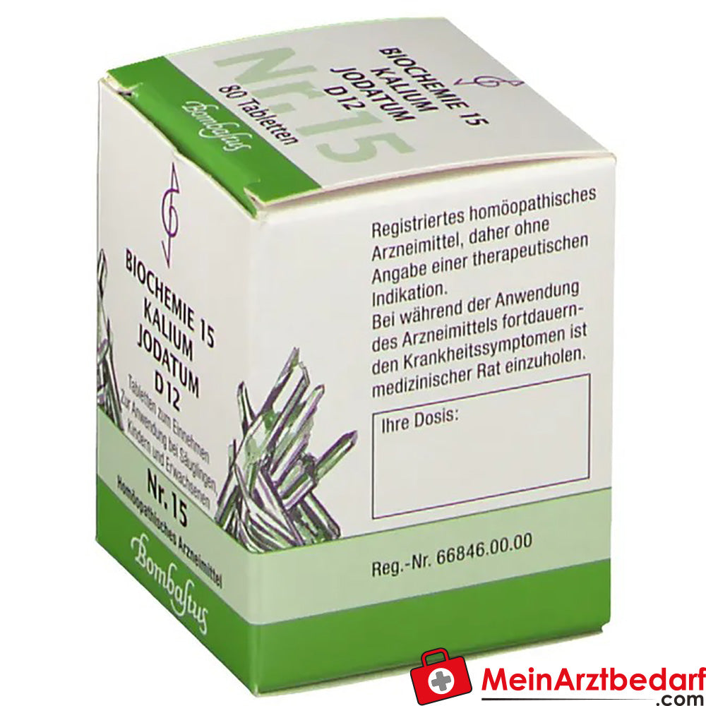 BIOCHEMIE 15 Kalium jodatum D12.