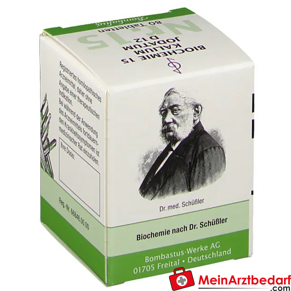BIOCHEMIE 15 Kalium jodatum D12.