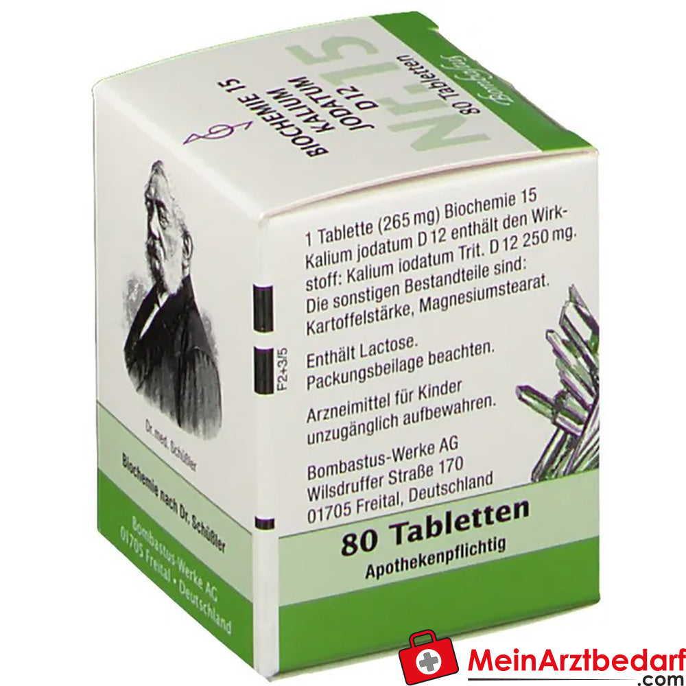 BIOCHEMIE 15 Kalium jodatum D12.