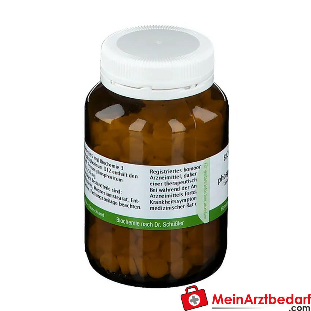 Bombastus Biochemie Ferrum phosphoricum D12 250 mg tabletten verpakking