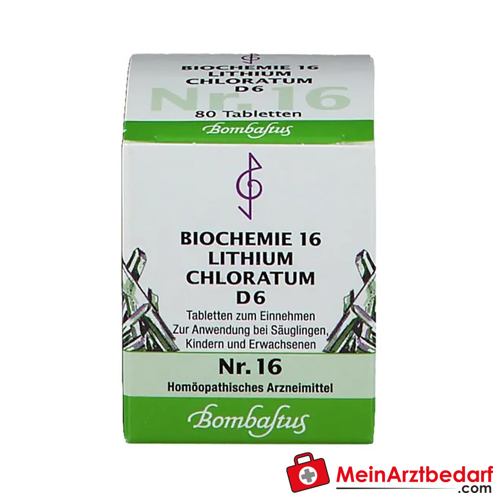 BIOCHEMIE 16 LITHIUM CHLORATUM D6.