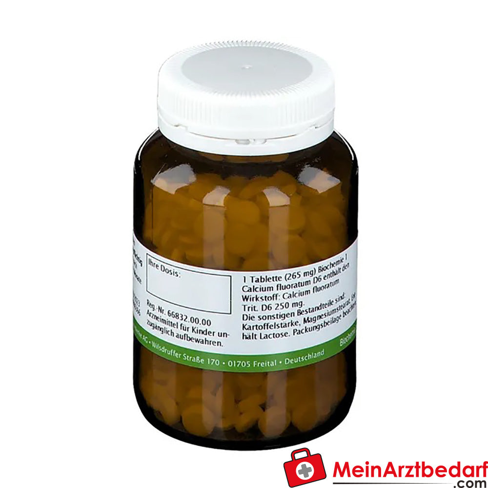 Bombastus Biochemistry 1 Calcium fluoratum D6 250 mg tabletki