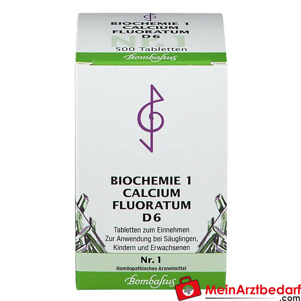 Bombastus Biochemie 1 Calcium fluoratum D6 250 mg tabletten