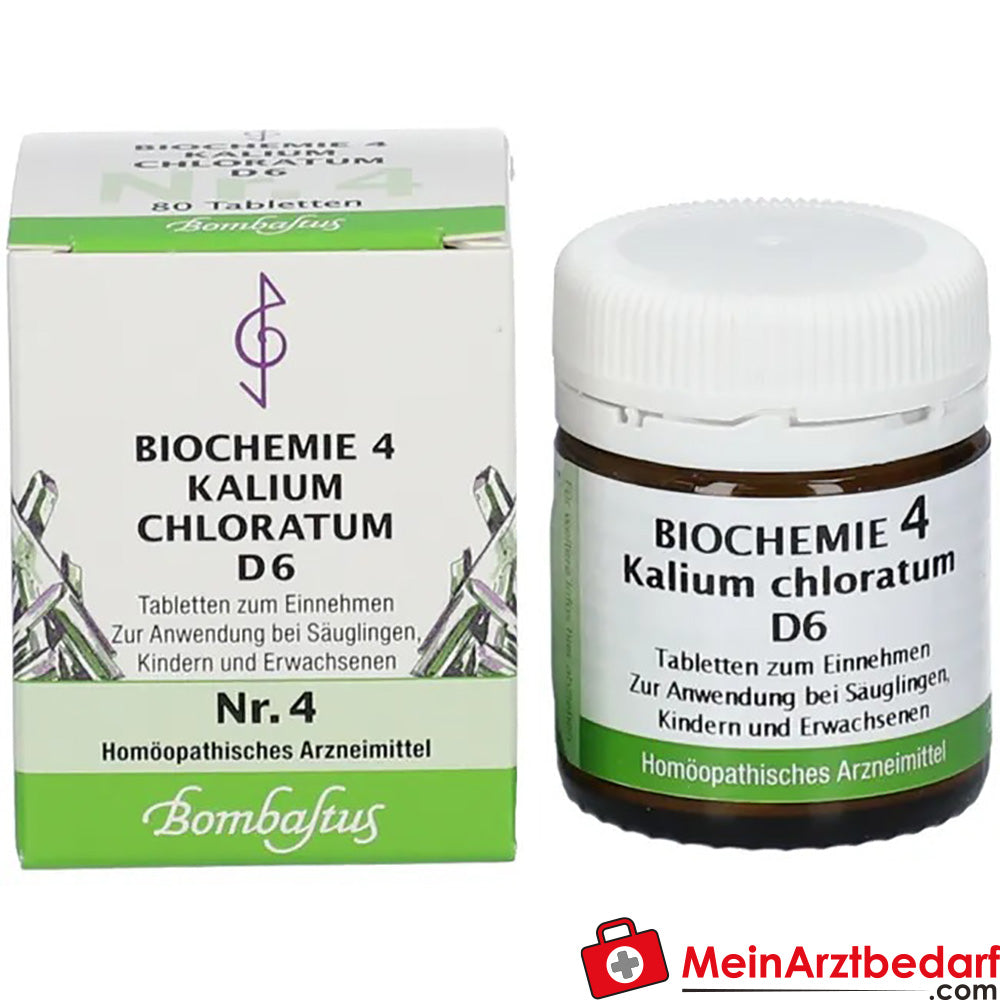 Bombastus Biochemie 4 Kalium chloratum D6 Tabletten.