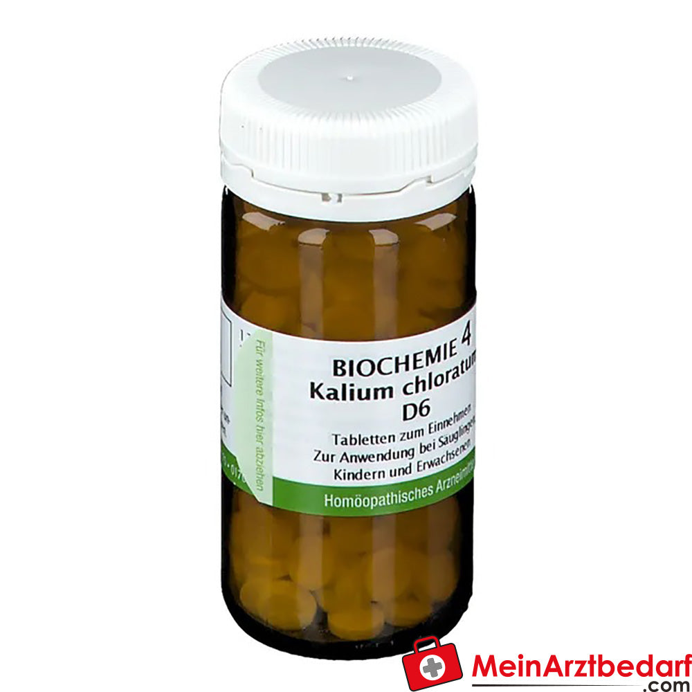 Bombastus Biochemie Kalium chloratum D6 250 mg homöopathische Tabletten