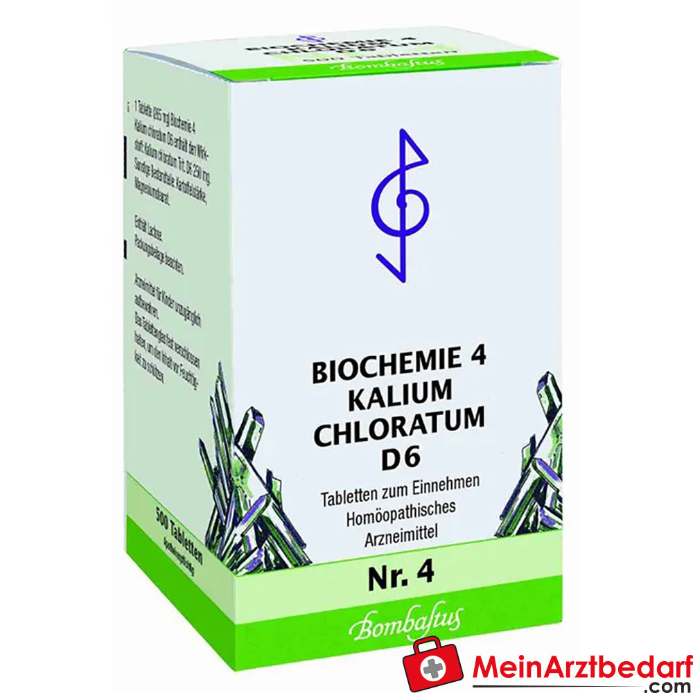 Bombastus Biochemie 4 Kalium chloratum D6 Tabletten.