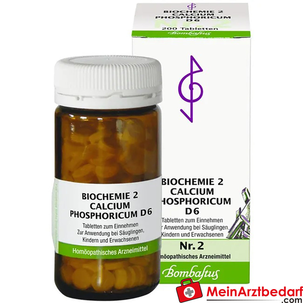 Bombastus Biochemie 2 Calcium phosphoricum D 6 Tabletten.