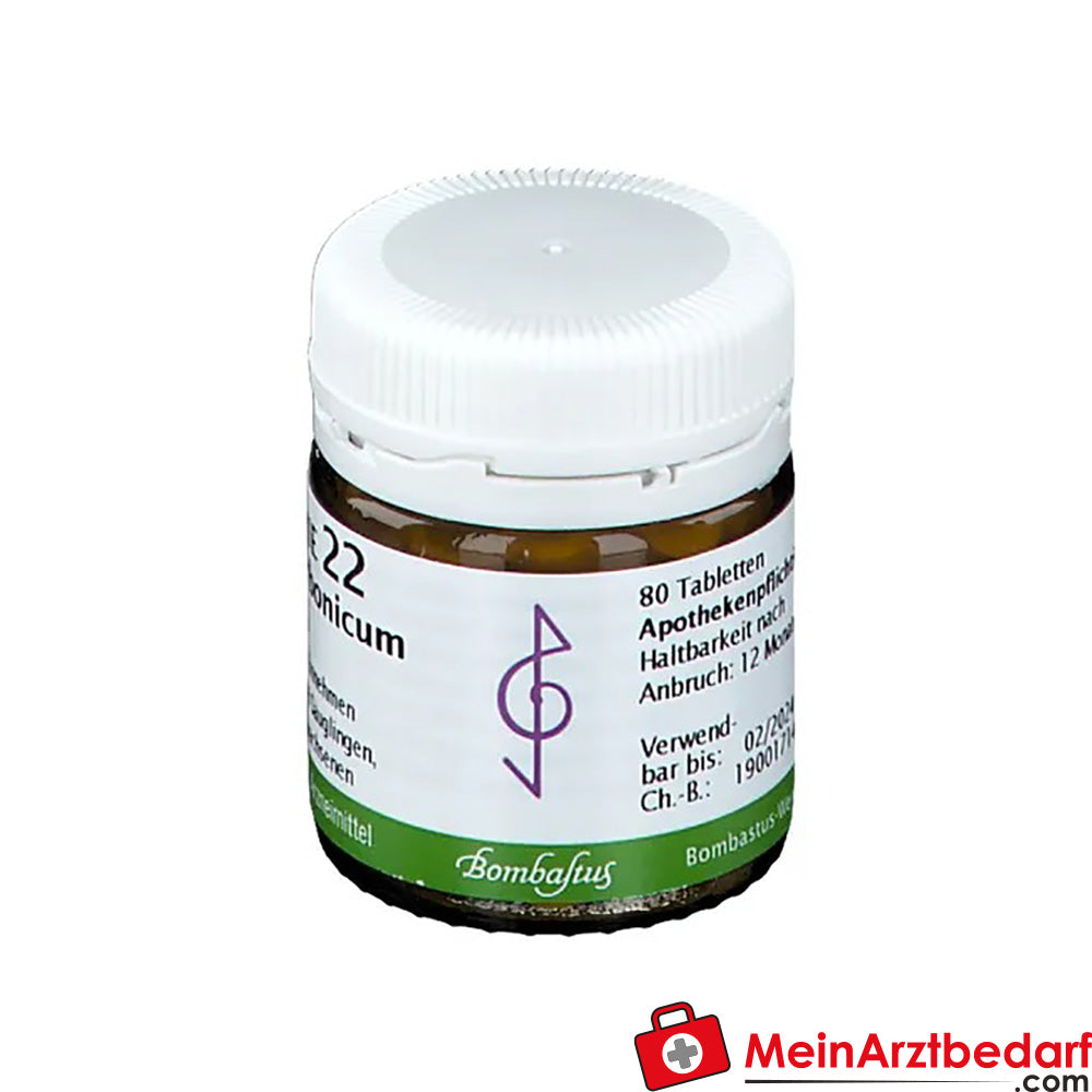 Bombastus Biochemie 22 Calcium carbonicum D 6 Tabletten.