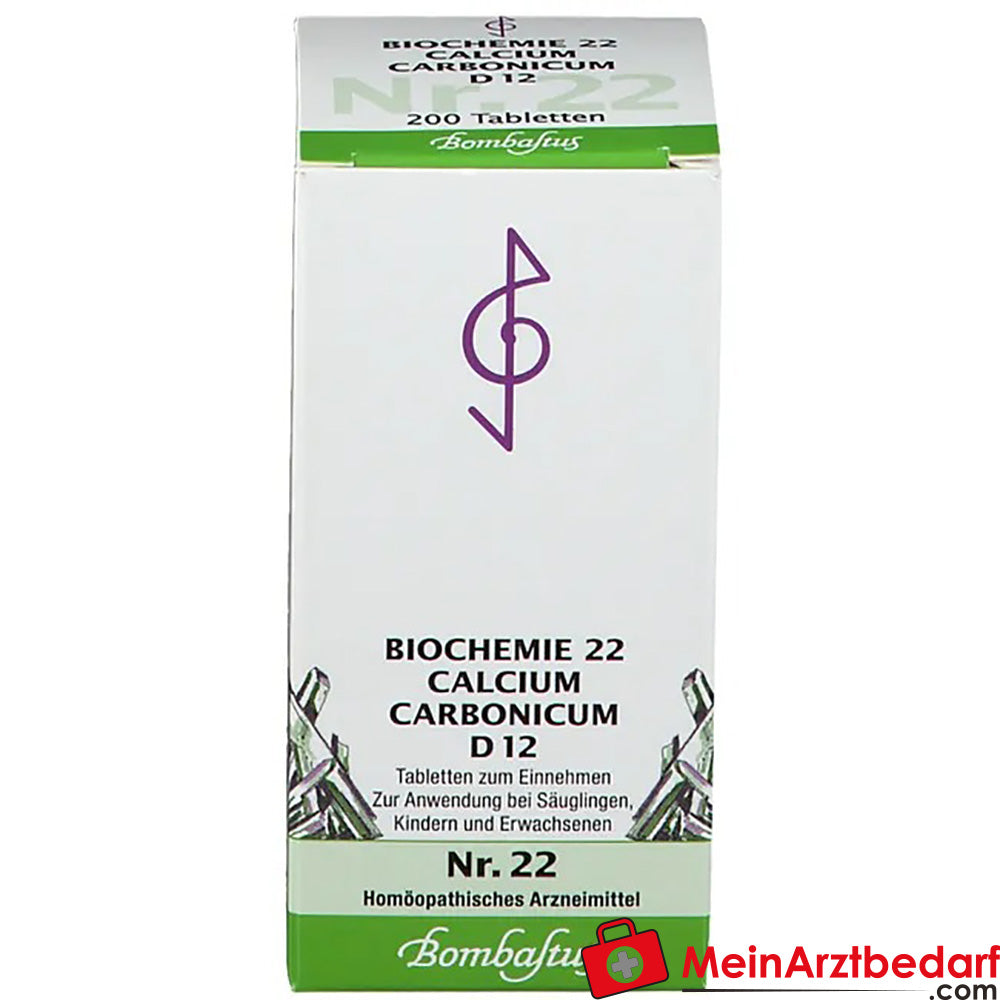 Bombastus Biochemie 22 Calcium carbonicum D12.