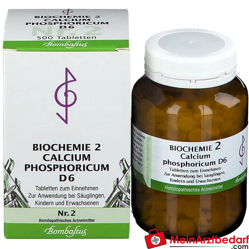 Bombastus Biochemistry Calcio fosforico D6 250 mg compresse