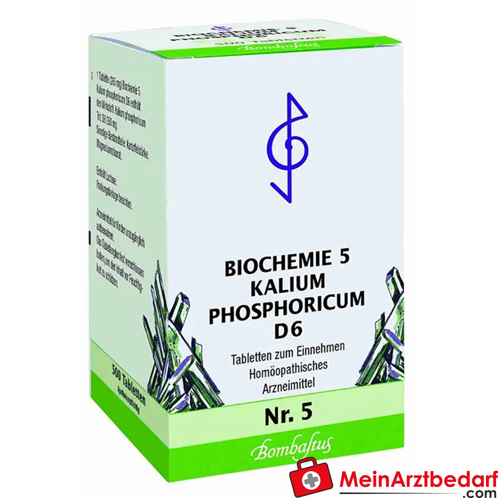 Bombastus Biochemie 5 Kalium phosphoricum D 6 Tabletten.
