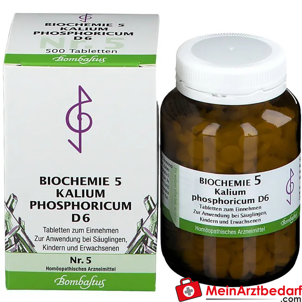 Bombastus Biochimica 5 Potassio fosforico D6 Compresse 250 mg