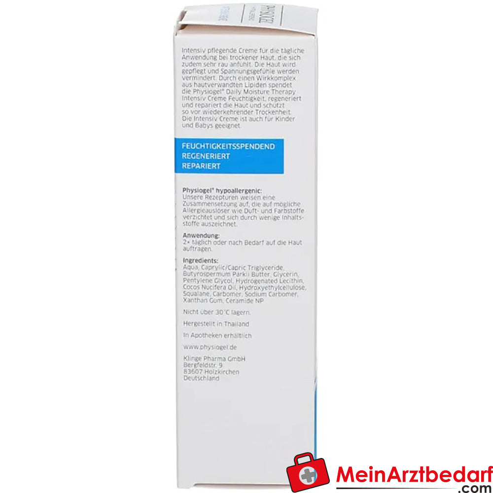 PHYSIOGEL Daily Moisture Therapy Intensiv Creme, 100ml.