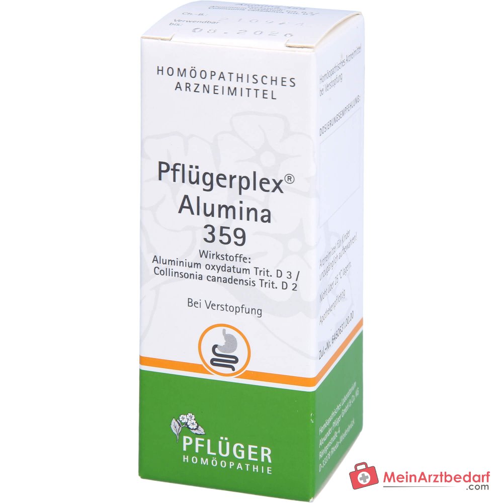 Pflügerplex® Alumina 359 Comprimidos homeopático con Adonis vernalis