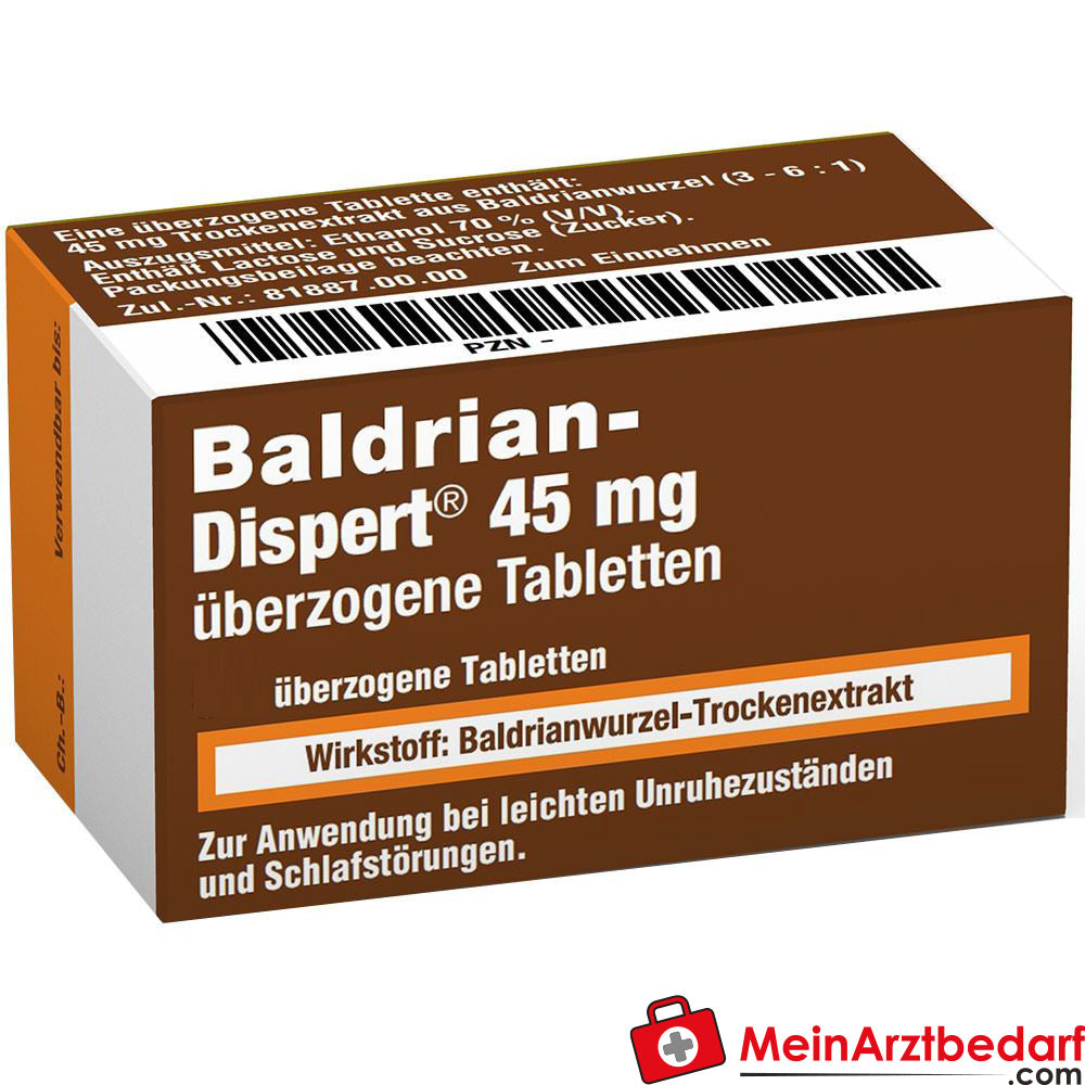 Baldrian-Dispert 45mg.