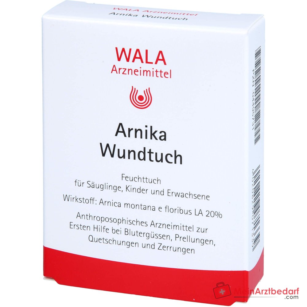 WALA Arnika Wundtuch, 5 St.