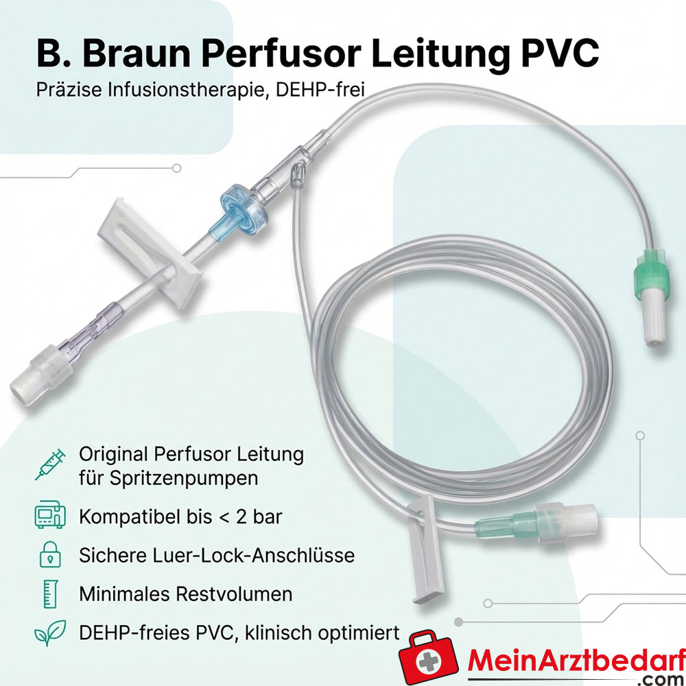 B. Braun Perfusor line PVC Luer-Lock DEHP-free 25-300 cm